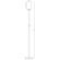 Robert Abbey Nina  Floor Torchiere in Polished Nickel
