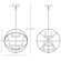 Robert Abbey Lucy 8 Light Pendant