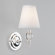 Robert Abbey Muses Calliope Wall Sconce in Lead Crystal