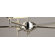 Robert Abbey Muses Thalia 5 Light Chandelier