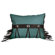 HiEnd Accents Cheyenne Faux Tooled Leather Pillow with Conchos in Turquoise