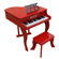 Schoenhut Fancy Baby Grand Piano in Red
