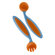 Boon Benders Adaptable Utensils in Blue Raspberry / Tangerine