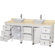 Wyndham Collection Premiere 72" Double Bathroom Vanity Set