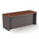 Bestar Connexion Contemporary Executive Desk Kit with Assembled Pedestals