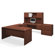Bestar Fall Creek L-Shape Desk Office Suite