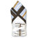 Trend Lab Max Growth Chart Baby Blanket in Blue Stripes