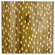 RS Furnishings Pura Vida I Rain Drop Teak Panel in Natural with Gold Drops