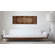 RS Furnishings Pura Vida I Shock Wave Teak Panel in Natural with Insert and Gold Waves