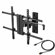 Ready Set Mount Articulating LCD Wall Mount for 26" to 52" Screens in Hi-Gloss Black