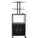 Vutec 27 - 50" Flat Panel Cart with Cabinet and 4 Outlets - 34 - 54" Adjustable Height