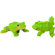 Safari Cufflinks Green Frog Cufflinks