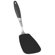 EKCO Black Flexible Large Turner with Gray Handle