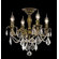 Elegant Lighting Rosalia 19" 4 Light Chandelier