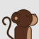 ModTots Animals Monkey Print