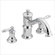 Showhouse by Moen Waterhill Double Handle Roman Tub Faucet in Chrome