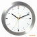 Bai Design Brushed Aluminum Wall Clock Formula One in White