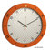 Bai Design Speedmaster Wall Clock in Orange and White