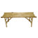 Bamboo54 Natural Bamboo Folding Bench