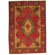Apadana Inc. Mashad Red Floral Medallion Rug