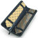 Clava Leather Quinley Travel Tie Case in Black
