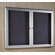 Claridge Products Classic Series Bulletin Board Cabinet with Designer Fabric