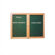 Claridge Products 36"H x 48"Wide Wood Framed Directory with Glass Doors