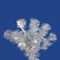 Vickerman Co. 6.5' Artificial Pencil Christmas Tree with Clear Lights in Silver