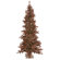 Vickerman Co. Mocha Wide Cut 7.5' Artificial Christmas Tree with Clear Lights in Mocha