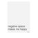 Yankee Hipster Negative Space Makes Me Happy Poster