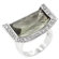 J Goodin Clear Cubic Zirconia Ivy Cradle Cocktail Ring