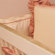 Petit Tresor Petit Ange Crib in Beige with Real Gold Leaf