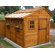 Outdoor Living Today Sunshed Wood Garden Shed