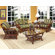 Boca Rattan Amarillo Deep Seating Group with Cushions
