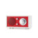 Tivoli Audio LLC Model One Radio in Frost White / Ember Red