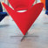 Vitra Heart Cone Side Chair by Verner Panton
