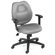 Boss Office Products Ratchet Mid-Back Molded Foam Task Chair with Adjustable Arms