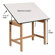 Alvin and Co. Titan Melamine Drafting Table