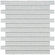 EliteTile Sierra 13" x 11-3/4" Glass Subway Mosaic in Ice White