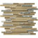 EliteTile Sierra 11-3/4" x 11-3/4" Glass and Stone Piano Mosaic in Suffolk