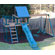 Kidwise Congo Monkey Playsystem #1 with Swing Beam in Green / Brown