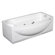 Aston Global 68" Whirlpool Bath Tub in White