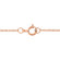 Amour Rope-chain Round-cut One Fifth of a Carat Diamond Fashion Pendant