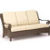 Woodard Carlton Wicker Sofa with Cushions