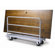 Raymond Products Narrow Tall End Truck, Phenolic Casters, 2 Fixed and 2 Swivel, 2 Uprights