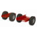 Raymond Products Heavy Duty Caddy Channel, Airless Wheels
