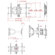 Cotytech Full Motion Corner TV Wall Mount for 32" - 57" Screens