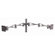 Cotytech Wall Mount for Two Monitors Vertical Double Arm