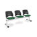 OFM Stars and Moon Three Chair Beam Seating