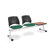 OFM Stars and Moon Three Chair Beam Seating with Table